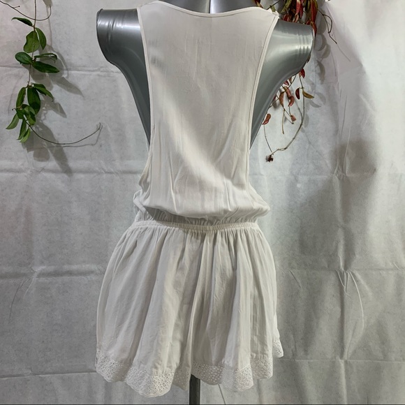 White Boho Chic Romper - Picture 5 of 10
